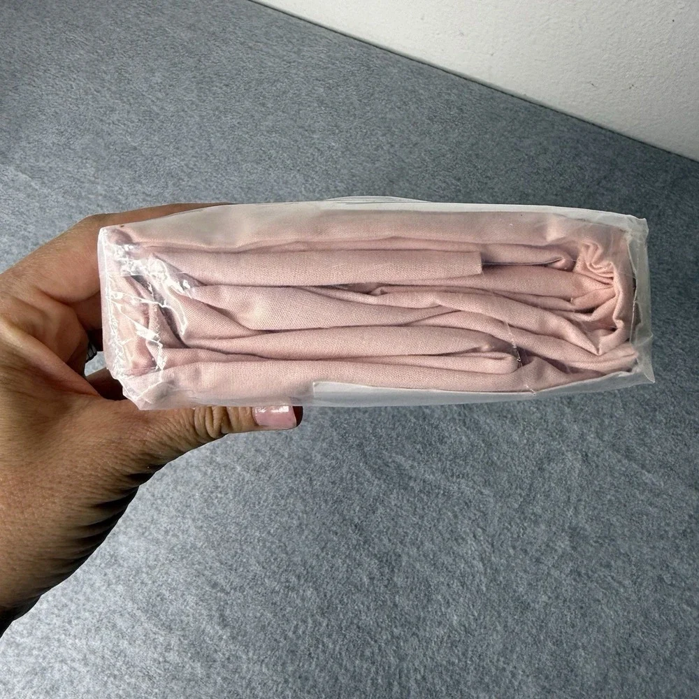 New IKEA Dvala Light Pink Fitted Sheet 38 X 74 Inch Girls Room Cottagecore